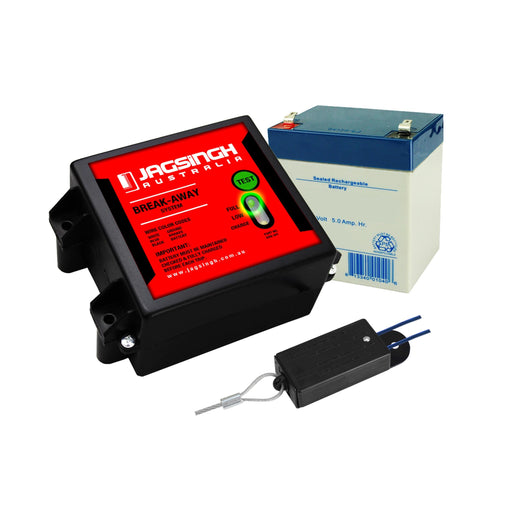 battery box for trailer brakes