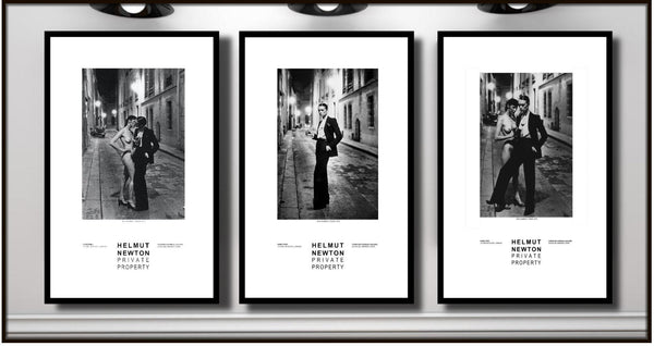 Helmut Newton Rue Aubriot Posters