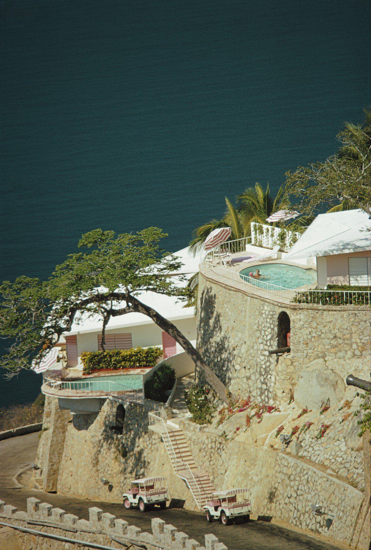 La Concha Beach Club C-print by Slim Aarons (Getty Images Archive)* —  Global Images USA