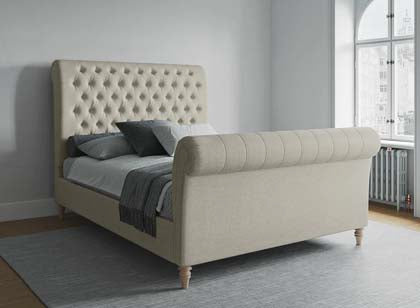 Light Upholstered Bed