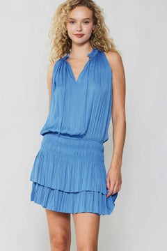 Gabby Pleated Mini Dress