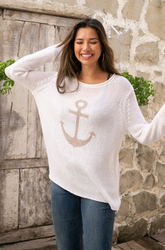 Anchor Roll Neck Sweater