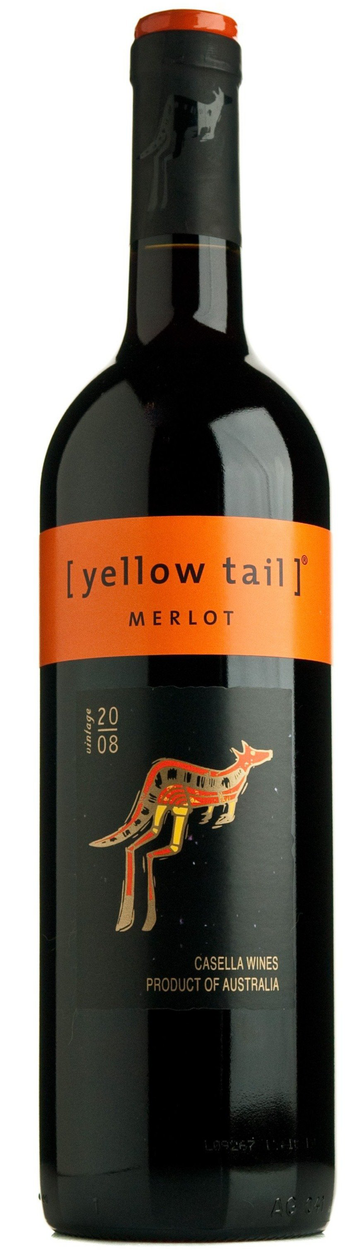 Thirst - Yellow Tail Merlot Red Wine 750ML 2 Set Christmas Bundle