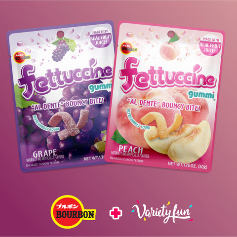 variety fun bourbon foods usa fettuccine gummi brand partnership june 2021