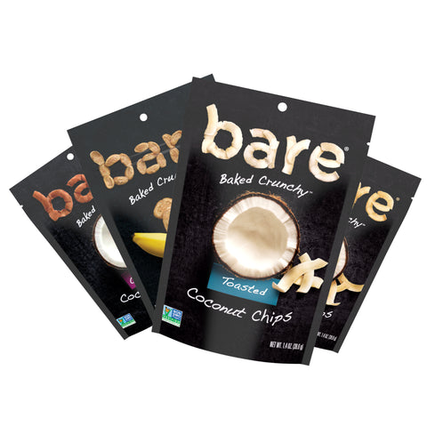 variety fun bare snacks brand partnership