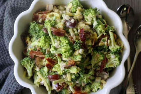 Make Cooking with Kids Fun broccoli salad