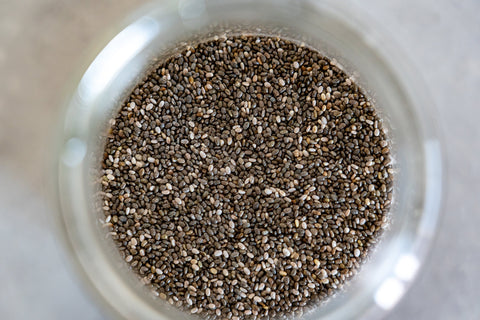 Foods and Drinks To Keep You Energized chia seeds