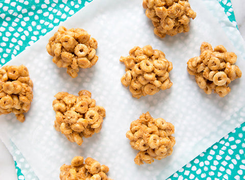 healthy snacks for kids cereal clusters