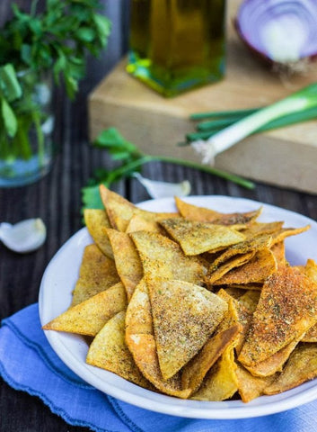 healthy movie snacks vegan tortilla chips