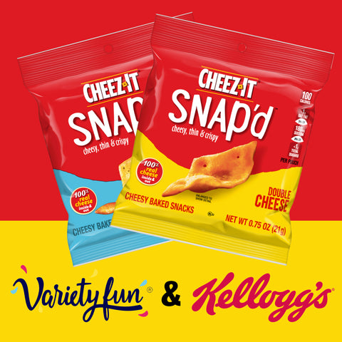 kelloggs cheezit snapd variety fun brand partnership