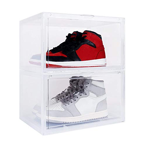 transparent sneaker box