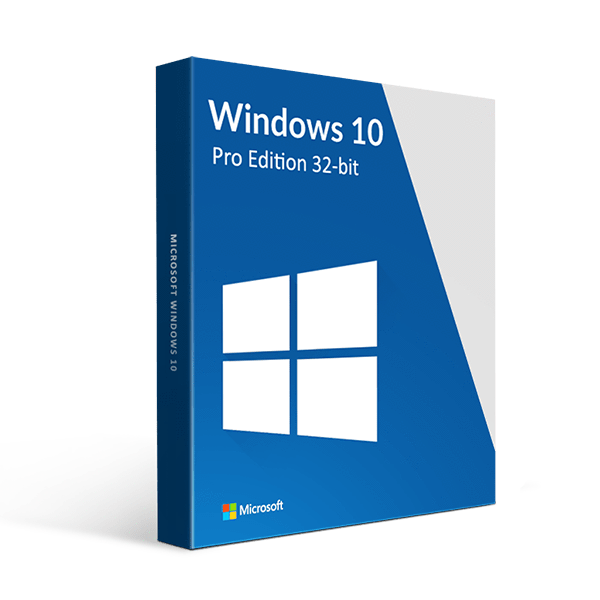 Microsoft Microsoft Windows 10 Pro Edition 32 Bit