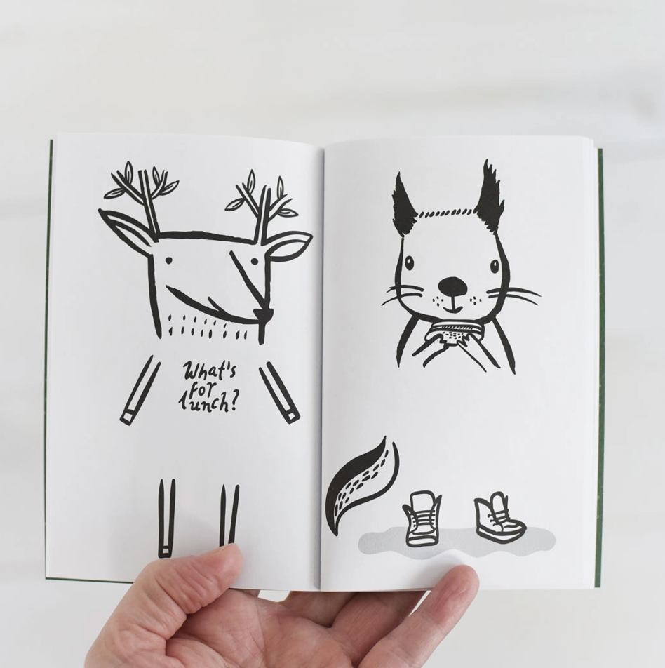 Download 32 Ways To Dress Woodland Animals Coloring Book By Wee Gallery Ladyfingers Letterpress