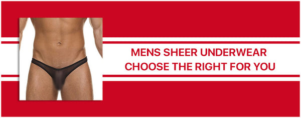 Mens Sheer Underwear - Choose the right for you - CoverMale Blog