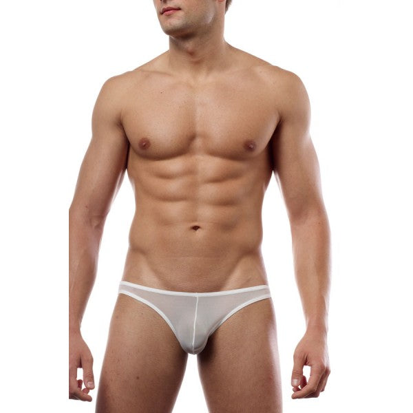 Cover Male Bikini Sheer White