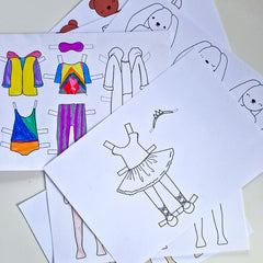 Not only is this activity a fun trip down memory lane, but it's also a great opportunity to bond with your child. Share your own childhood memories of playing with paper dolls and watch their eyes light up as they create their own stories and characters.  So what are you waiting for? Download our Forest Dolls paper dolls for free and let the fun begin!