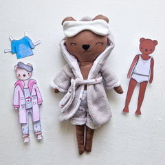 Remember the good old days when paper dolls were all the rage? For many of us, they were a staple of our childhoods - hours spent cutting out and dressing up dolls with our friends. Well, it's time to relive those memories with our Forest Dolls paper dolls!