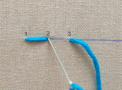 Back Stitch |  How to embroider for beginners