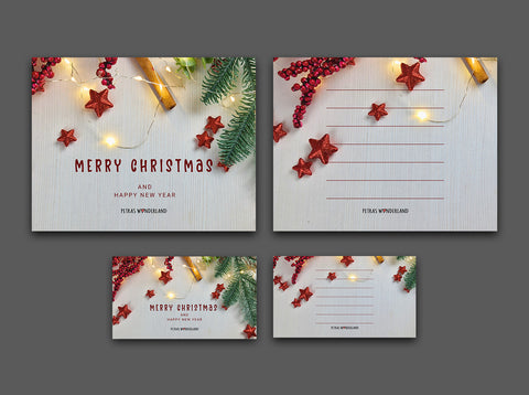 Our gift to you. Your Free Christmas Card and Gift Tag Gift from PetrasWonderland!