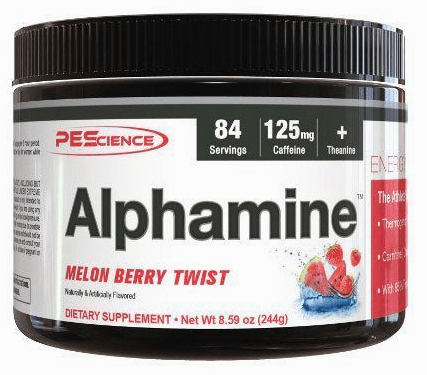 PEScience Alphamine 60 servings (Melon Berry Twist)