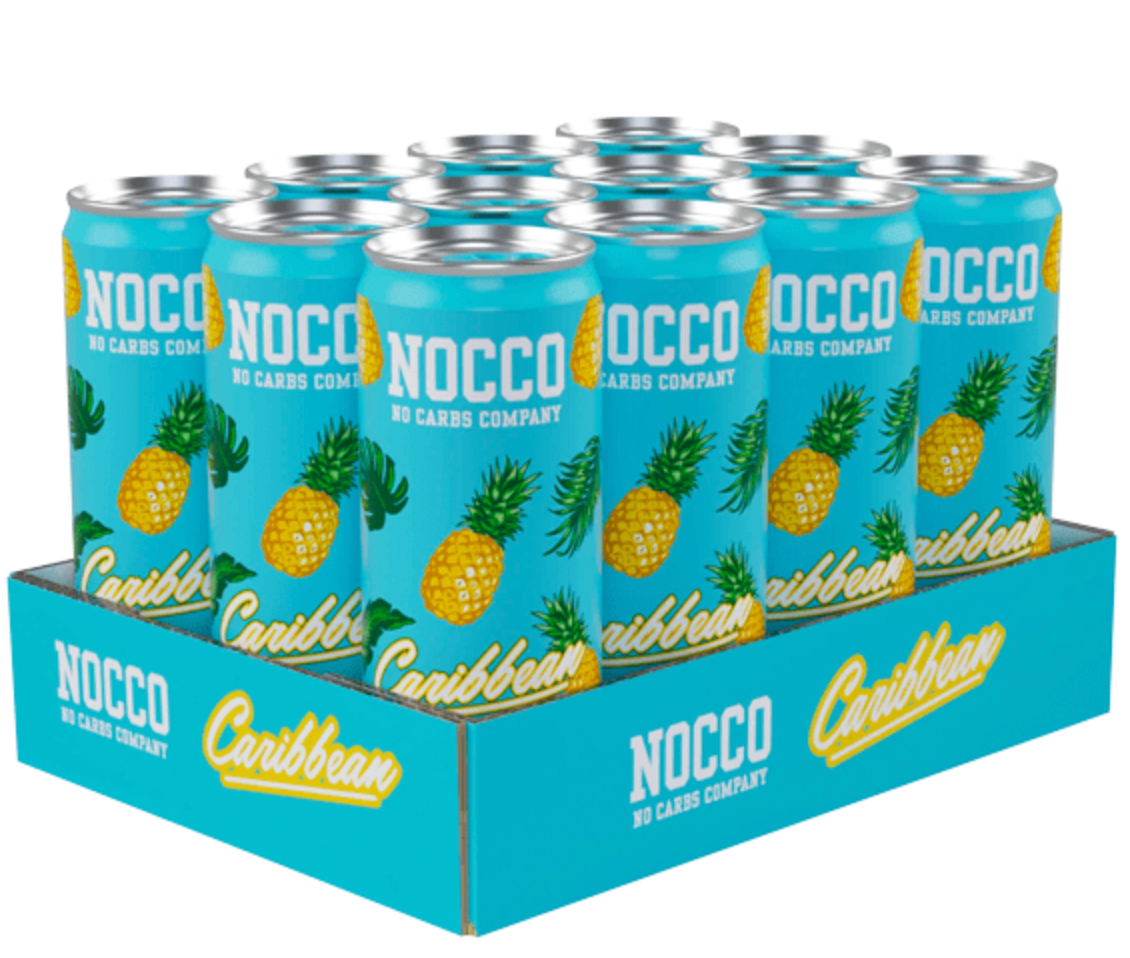 NOCCO BCAA - 330ml Can x 12 (Caribbean)