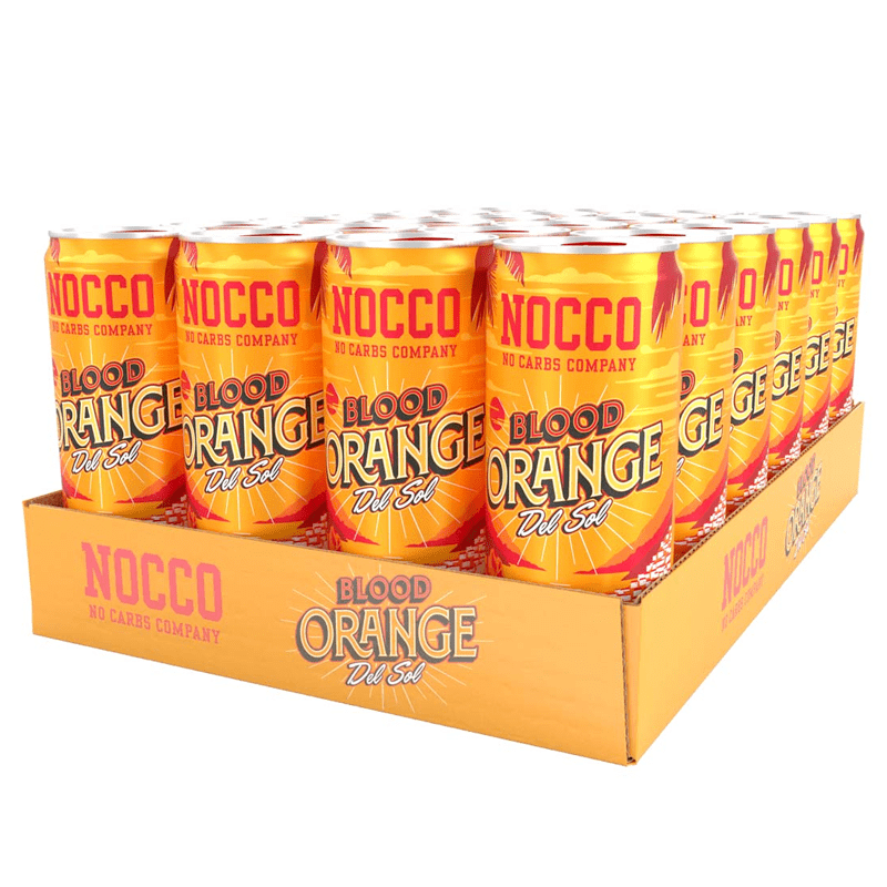 NOCCO BCAA - 330ml Can x 12 (Blood Orange)