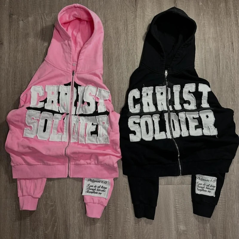 Soldier Of Christ Philippians 4:13 Hoodie