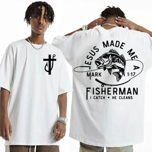 Mark 1:17 Fisherman Discipleship Tshirt - Lost Tribe of Judah