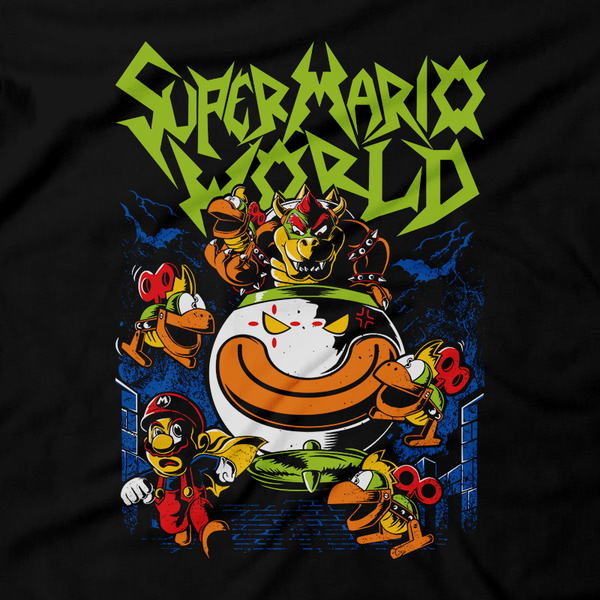Heavy Metal Game And Horror T Shirts Draculabyte Tagged Super Mario Bros Draculabyte - metal mario shirt roblox