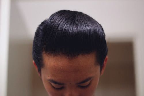The Pomp, Hair Styled With Reuzel Pomade