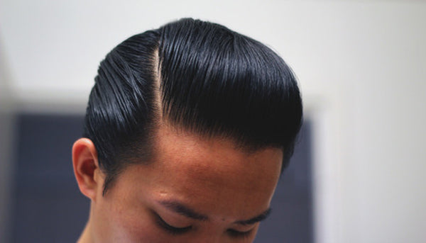 Sidepart Styled With Schmiere Pomade