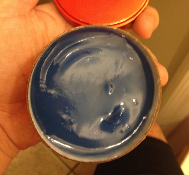 Blue Magic Pressing Oil open can