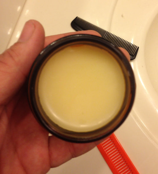 Grandad's Old Fashioned Pomade open can