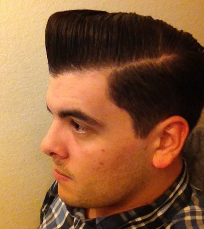 Grandad's old Fashioned Pomade pomp side view
