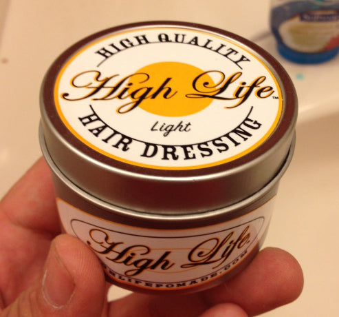 High Life Light Pomade can