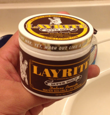 Layrite Super Hold Pomade can