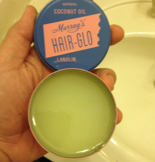 Murray's Hair-Glo Pomade open can