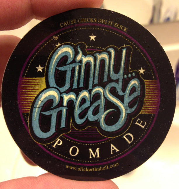 Slicker Thn Hell Ginny Grease Pomade top label