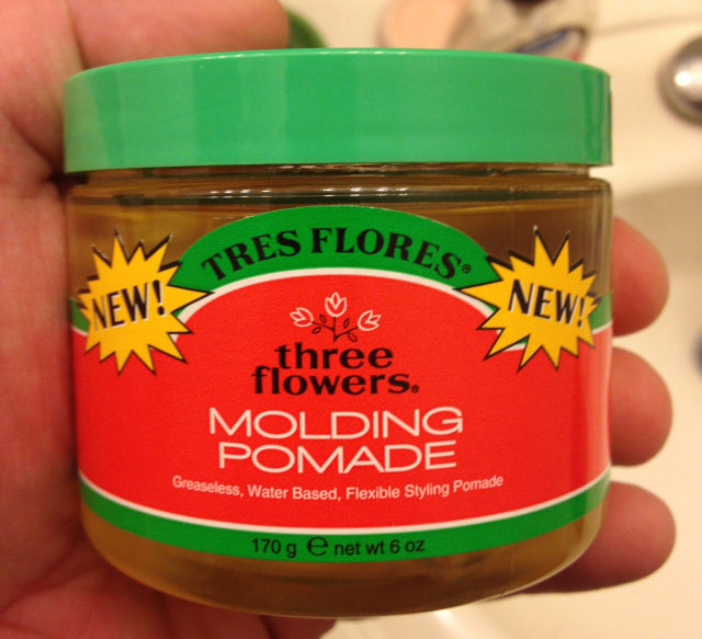 Tres Flores Molding Pomade label