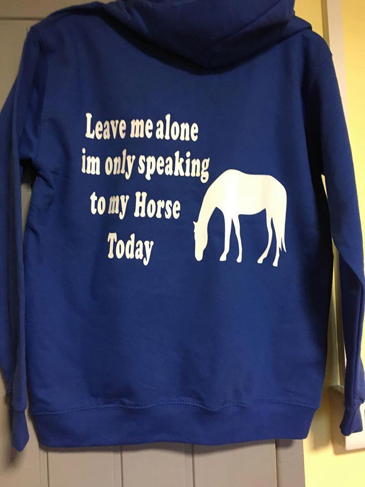 equestrian hoodie