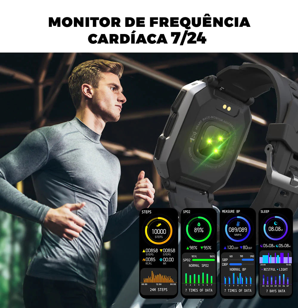 Smartwatch militar new arrivals