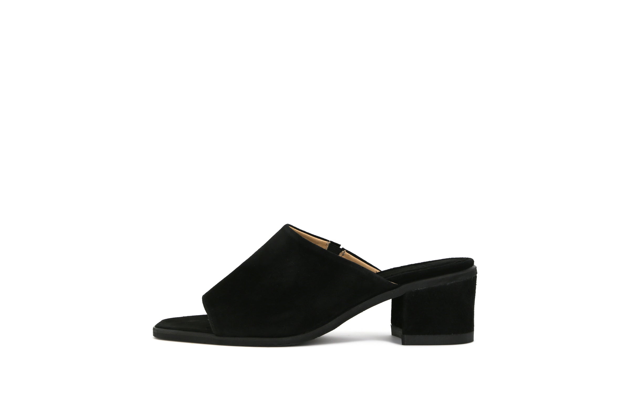 suede mule