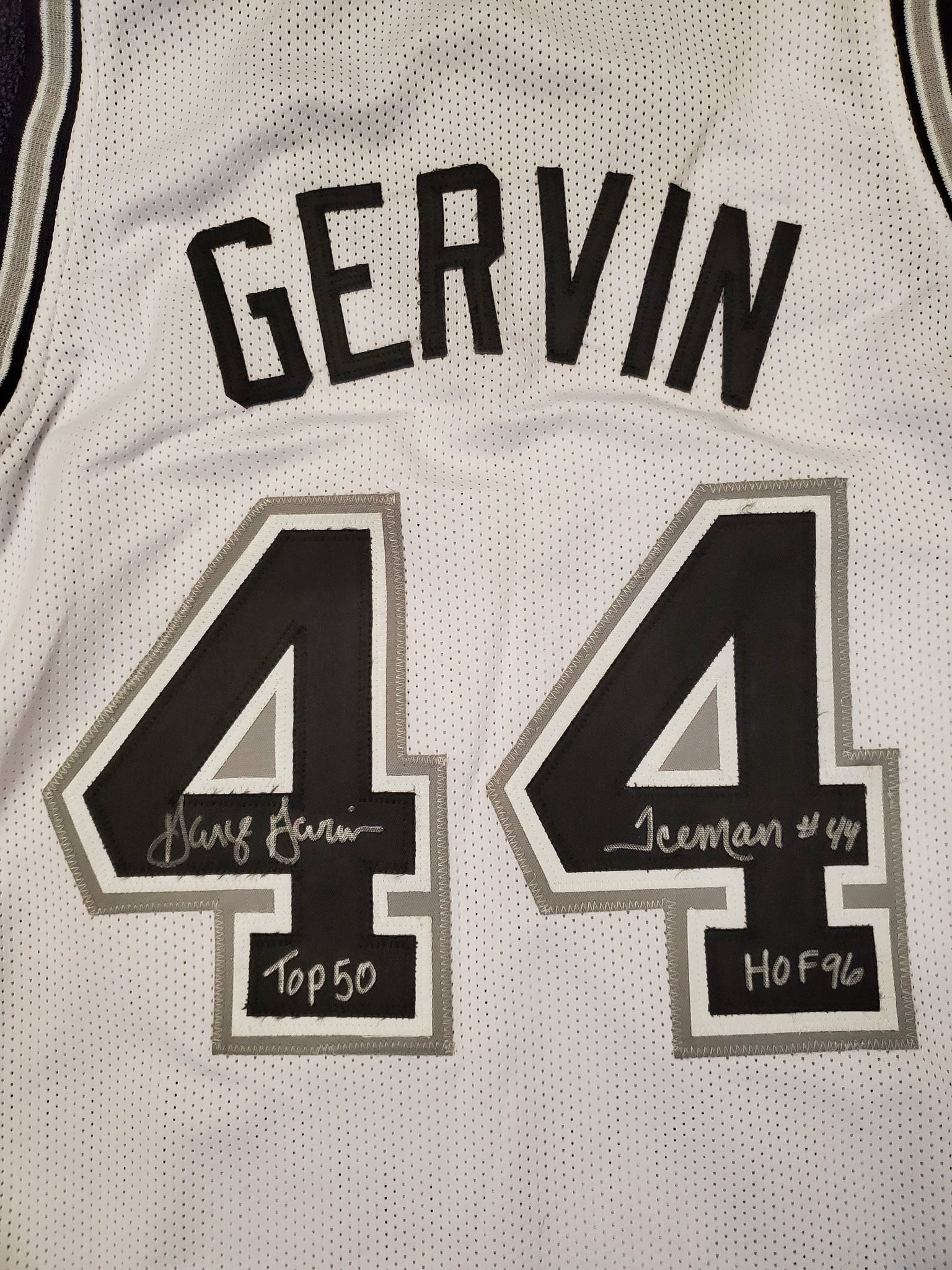 George Gervin San Antonio Spurs 77-78 HWC Swingman Jersey - Black -  Throwback