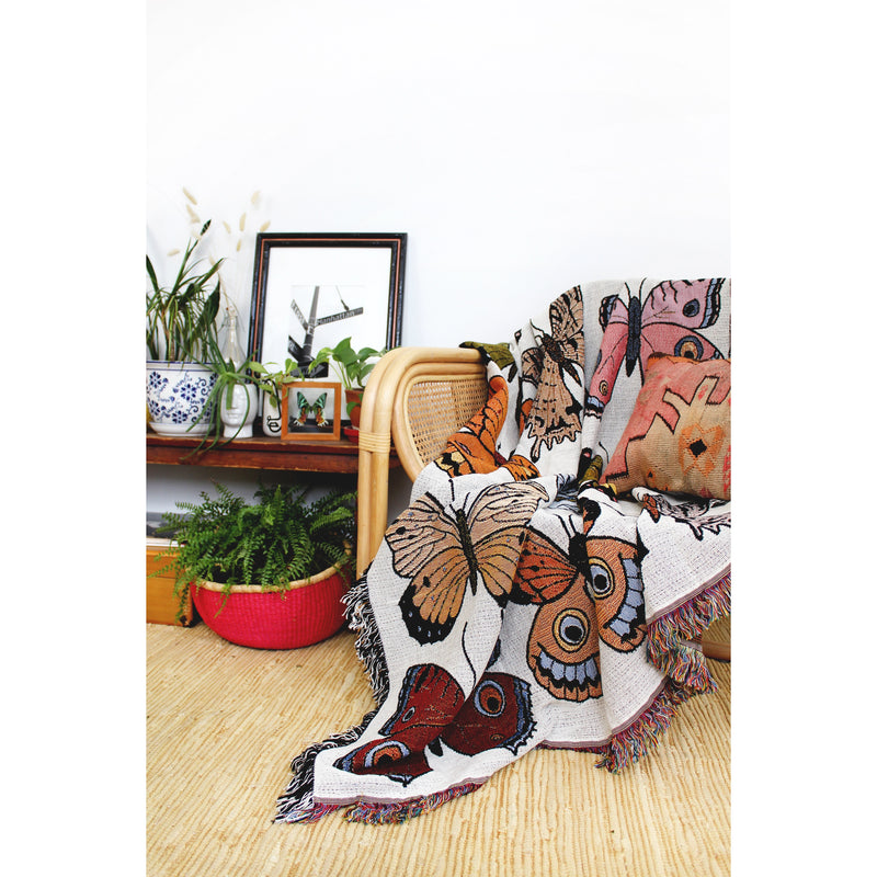 Butterfly Tapestry Blanket