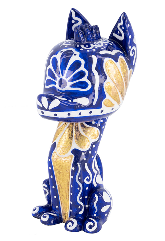 Figura Xico Talavera Hoja de Oro Greca – Pineda Covalin