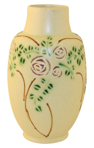 Roseville Pottery Velmoss Scroll Vase