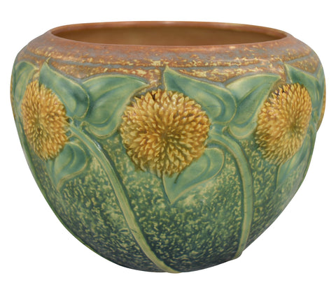 Roseville Pottery Sunflower Vase