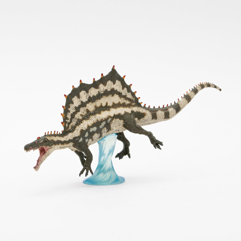 Favorite スピノサウルス 遊泳ver ソフトモデル ソフト素材を使用した あつめる 恐竜フィギュア