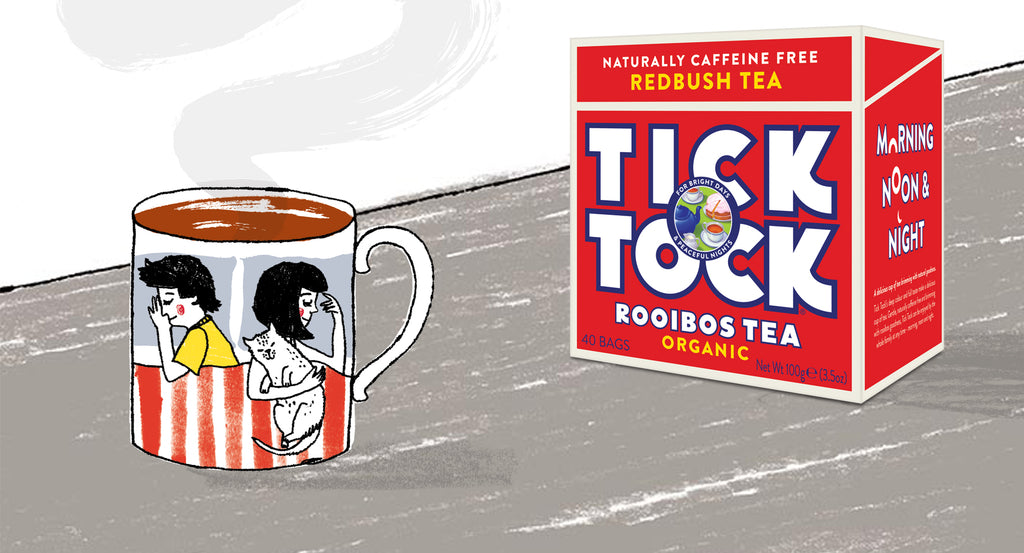 Tick Tock caffeine free rooibos tea
