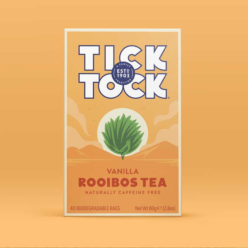 Tick Tock rooibos vanilla - split-left